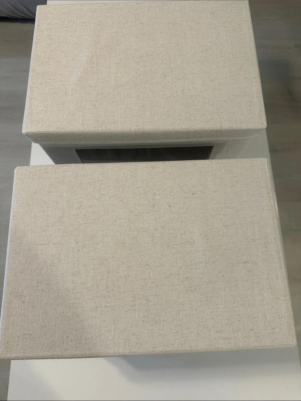 Citylife Foldable Fabric Storage Bin with Lid - Set of 2